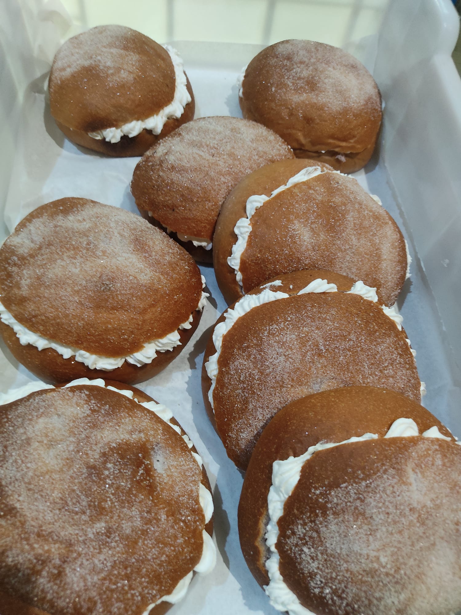 Bollos de nata - Reyco Alimentación